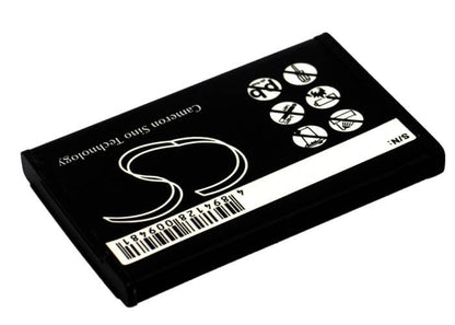 3.7V, 700mAh, Li-ion Battery fits Lg, 672, C2000, 2.59Wh