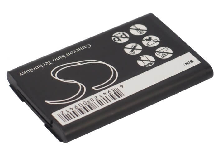 3.7V, 650mAh, Li-ion Battery fits Lg, F1200, F9100, 2.405Wh