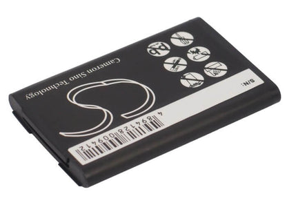 3.7V, 650mAh, Li-ion Battery fits Lg, F1200, F9100, 2.405Wh