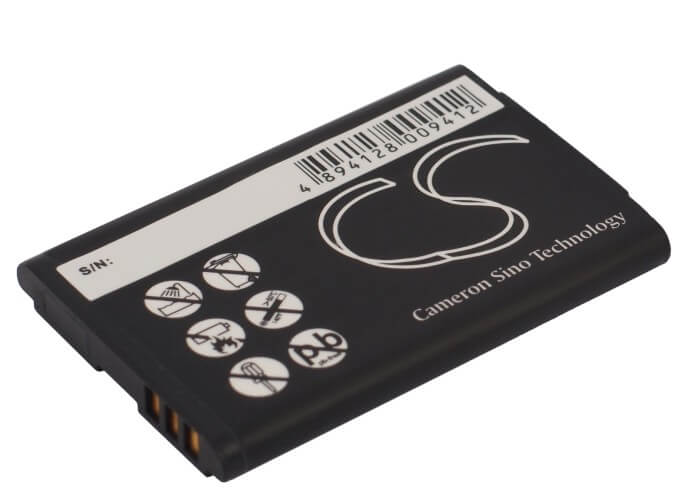 3.7V, 650mAh, Li-ion Battery fits Lg, F1200, F9100, 2.405Wh