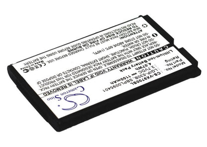 3.7V, 1100mAh, Li-ion Battery fits Lg, Versa Vx9600, Vx9600, 4.07Wh