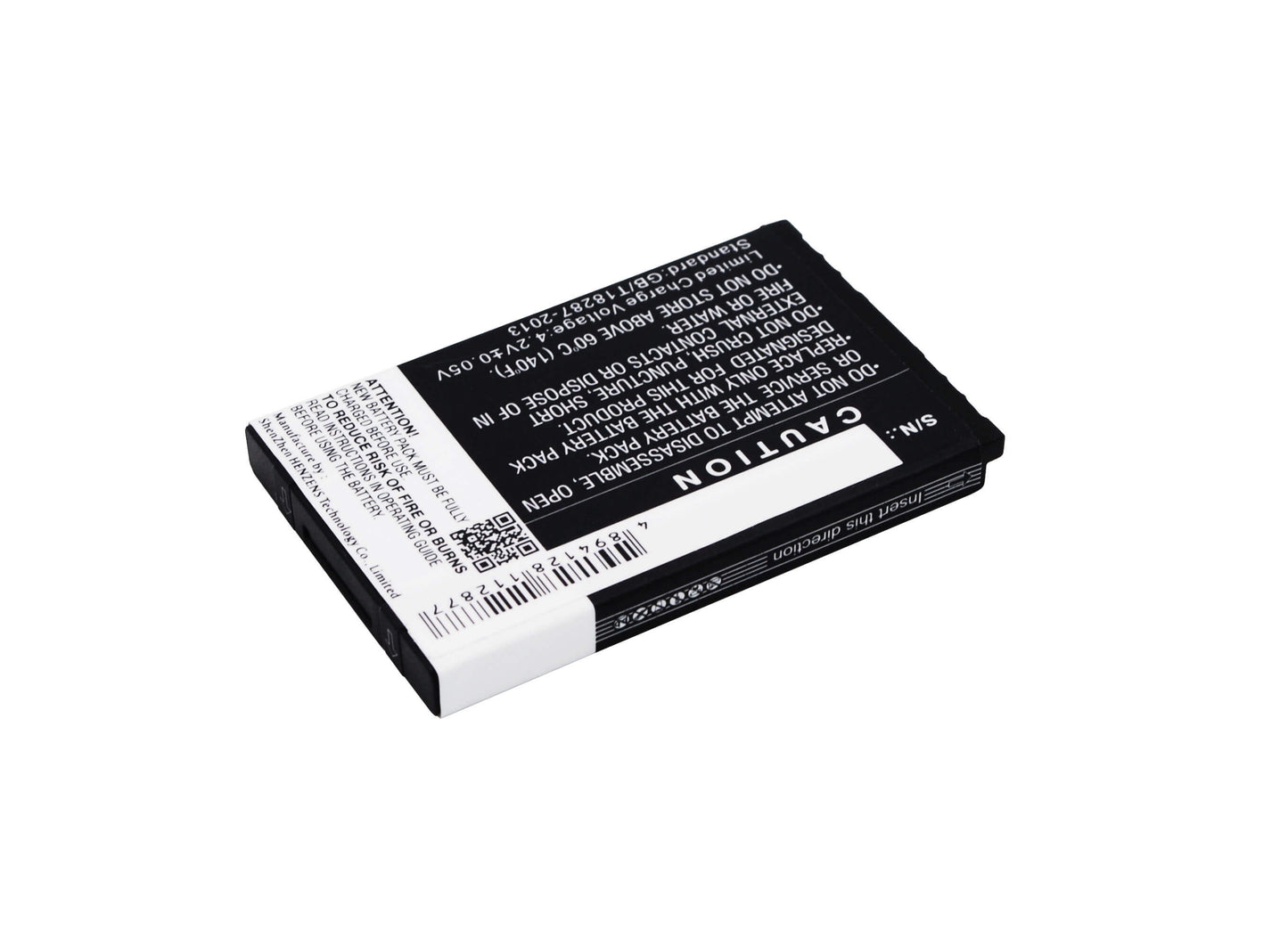 3.7V, 1000mAh, Li-ion Battery fits Ngm, Boris, Clio, 3.7Wh