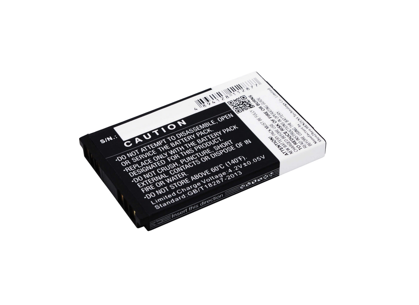 3.7V, 1000mAh, Li-ion Battery fits Ngm, Boris, Clio, 3.7Wh
