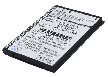 3.7V, 850mAh, Li-ion Battery fits Samsung, Sgh-i450, Sgh-i458, 3.145Wh
