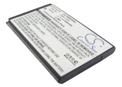 3.7V, 650mAh, Li-ion Battery fits Audiovox, Cdm-8964, Shuttle, 2.405Wh