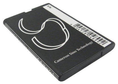 3.7V, 650mAh, Li-ion Battery fits Audiovox, Cdm-8964, Shuttle, 2.405Wh