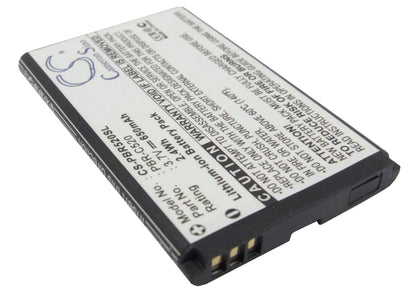 3.7V, 650mAh, Li-ion Battery fits Pantech, Breeze, C520, 2.405Wh