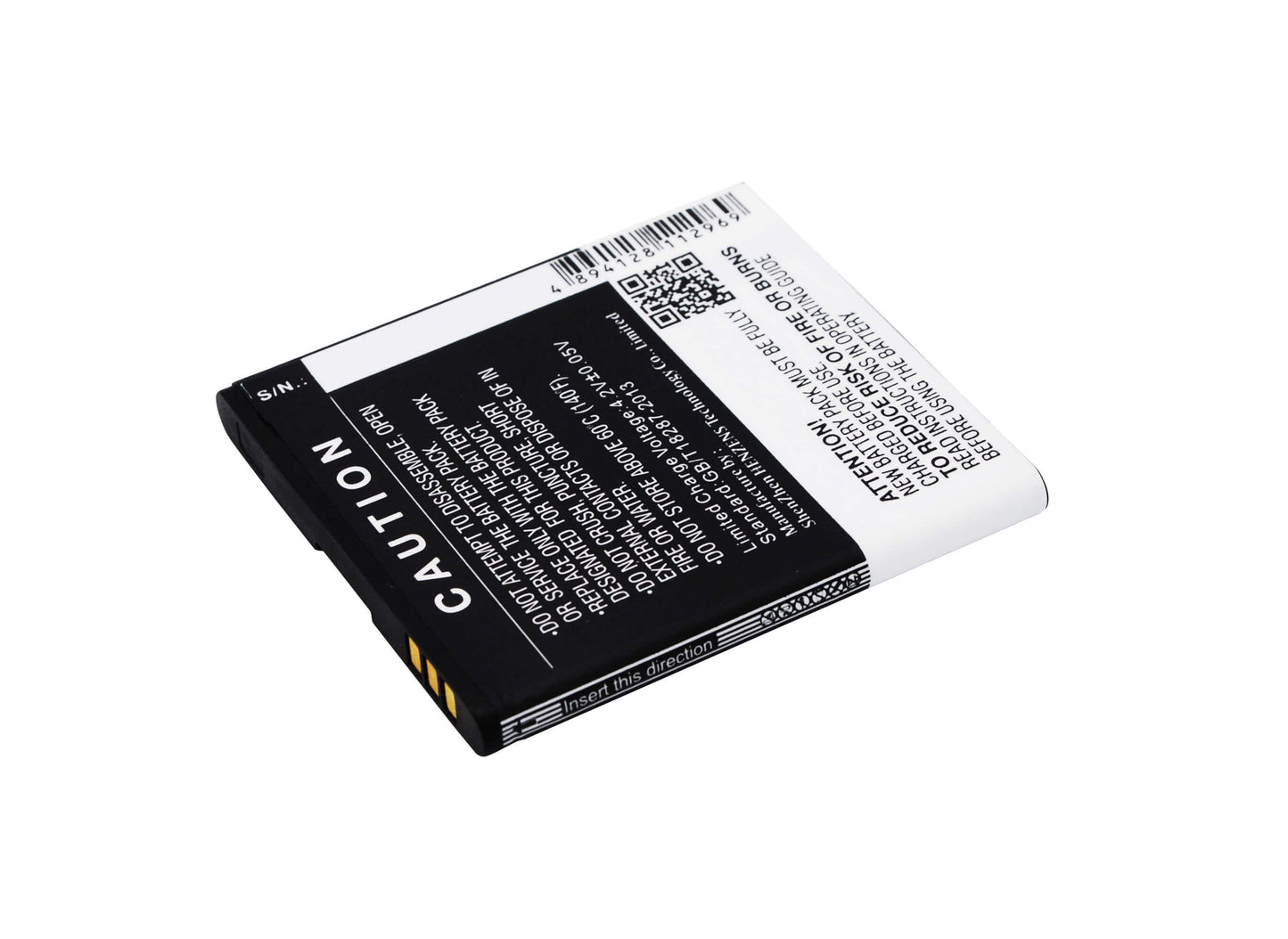 3.7V, 1450mAh, Li-ion Battery fits Blu, D050l, D050u, 5.365Wh
