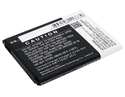 3.7V, 1300mAh, Li-ion Battery fits Blu, Hero Jr, S250, 4.81Wh