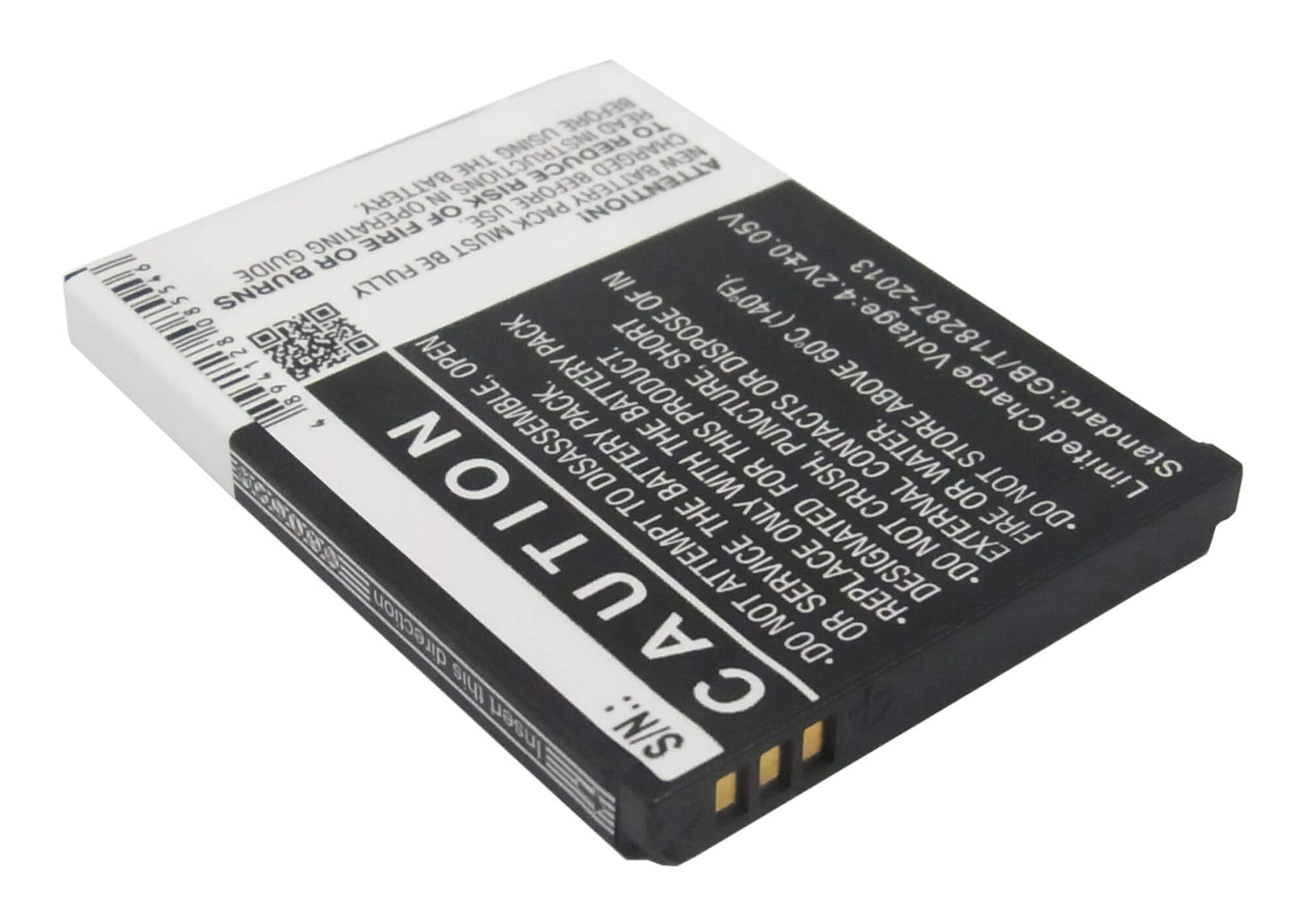 3.7V, 1150mAh, Li-ion Battery fits Emporia, Telme Ts100, Telme Ts100s, 4.255Wh