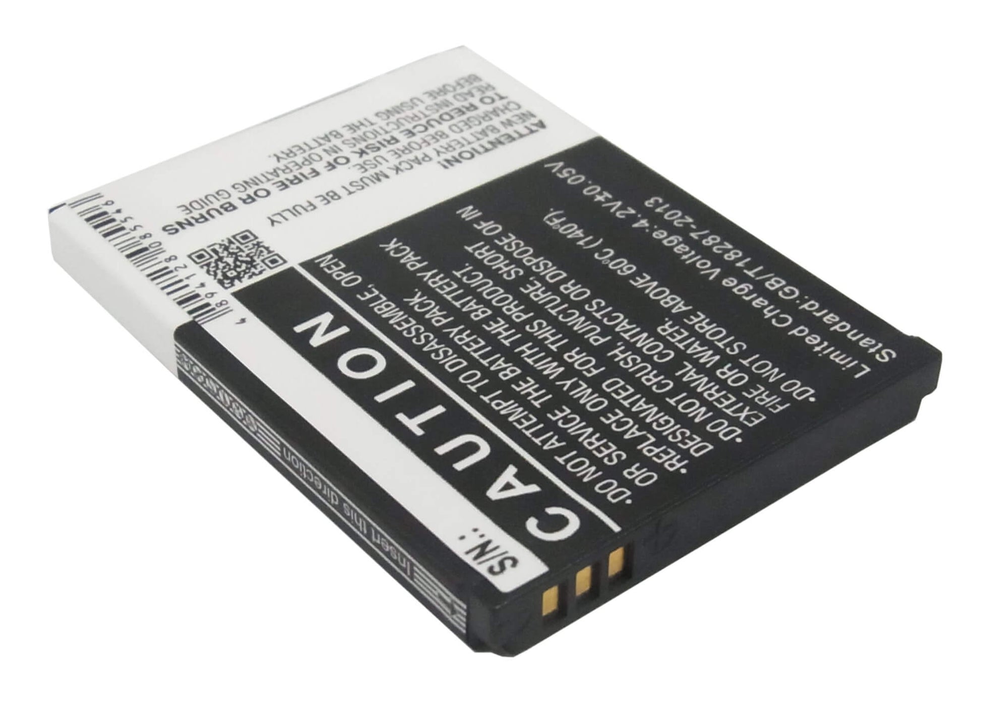 3.7V, 1150mAh, Li-ion Battery fits Emporia, Telme Ts100, Telme Ts100s, 4.255Wh