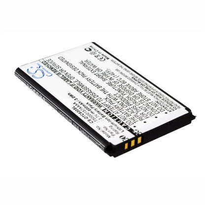 3.7V, 800mAh, Li-ion Battery fits Alcatel, Mandarina Duck, One Touch C630, 2.96Wh
