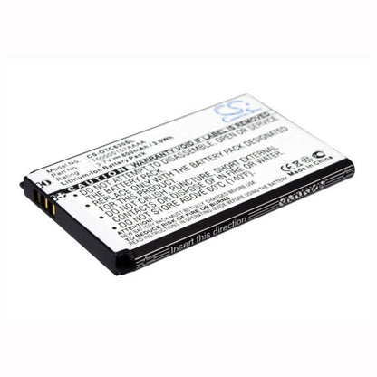 3.7V, 800mAh, Li-ion Battery fits Alcatel, Mandarina Duck, One Touch C630, 2.96Wh