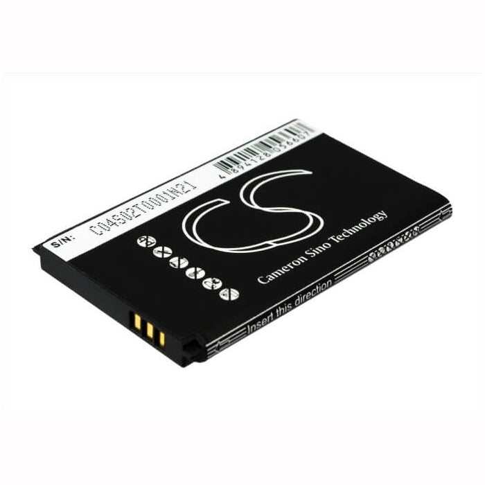3.7V, 800mAh, Li-ion Battery fits Alcatel, Mandarina Duck, One Touch C630, 2.96Wh