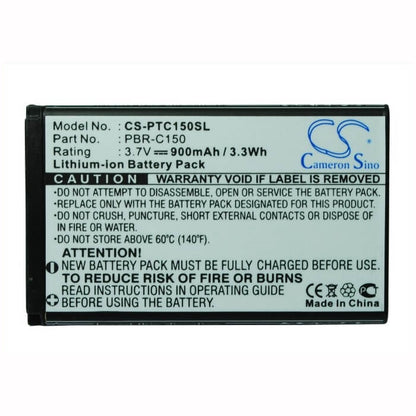 3.7V, 900mAh, Li-ion Battery fits Pantech, C150, Duo C150, 3.33Wh