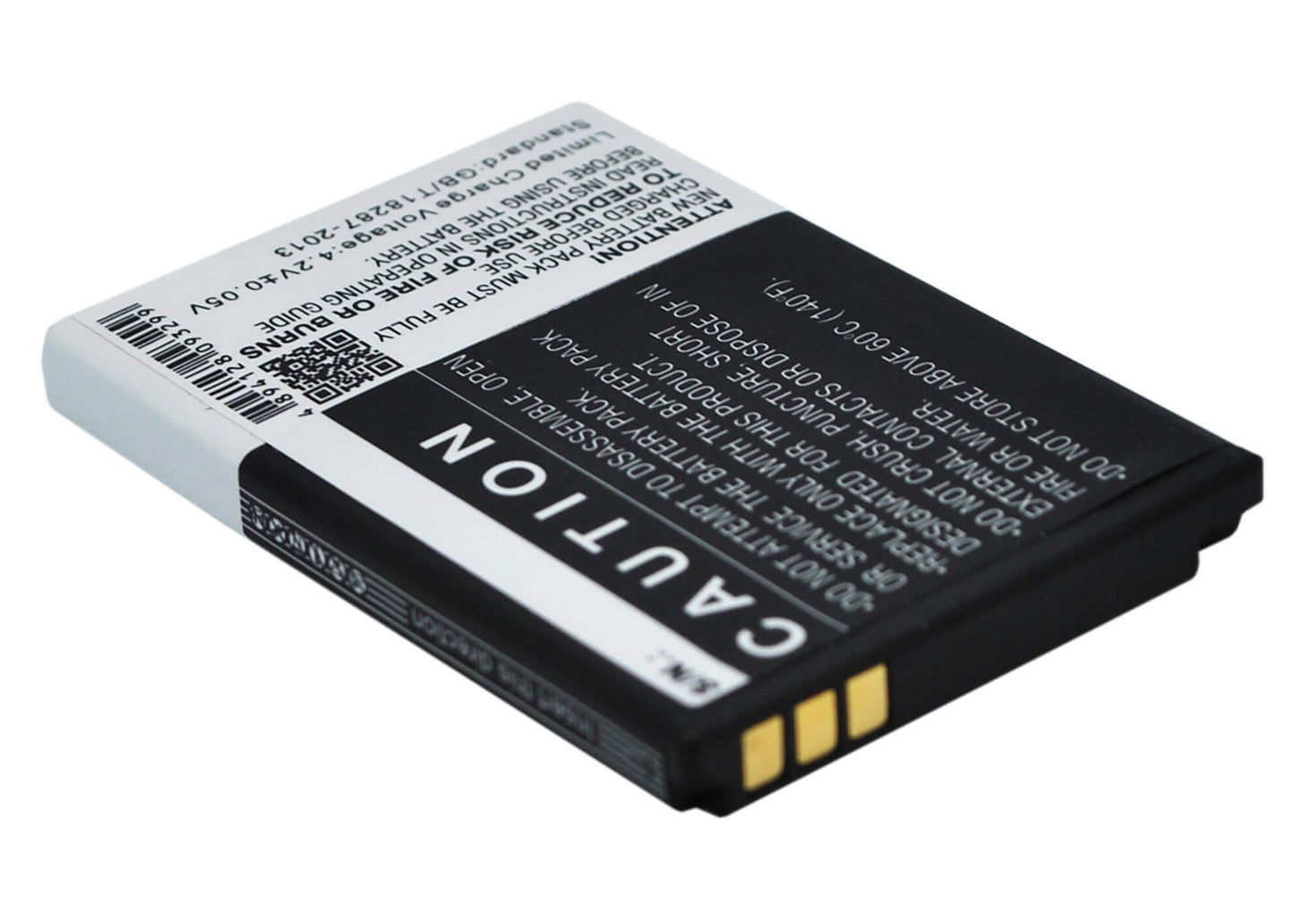 3.7V, 1200mAh, Li-ion Battery fits Doro, Primo 406, Primo 413, 4.44Wh