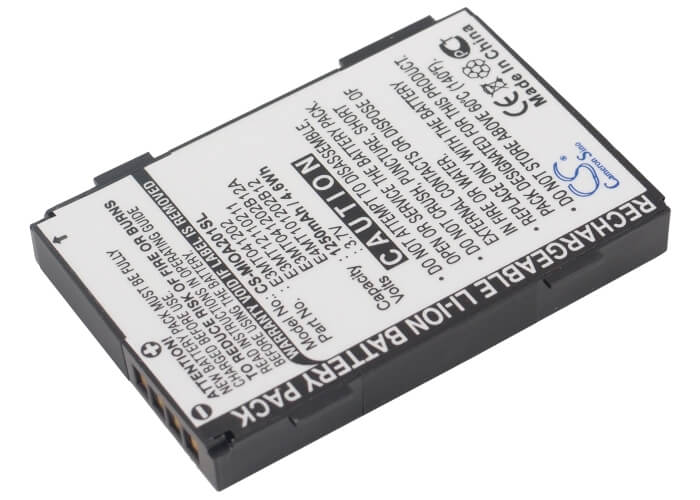 3.7V, 1250mAh, Li-ion Battery fits Medion, Md95762, Md96700, 4.625Wh