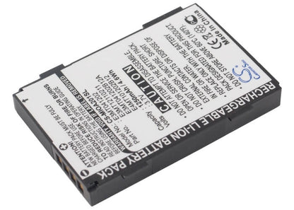 3.7V, 1250mAh, Li-ion Battery fits Medion, Md95762, Md96700, 4.625Wh