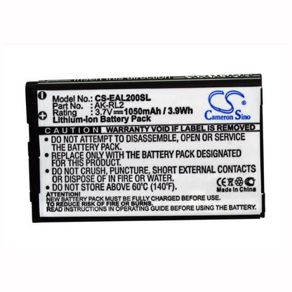 3.7V, 1050mAh, Li-ion Battery fits Emporia, Comfort 2.4zoll, Essence Plus, 3.885Wh
