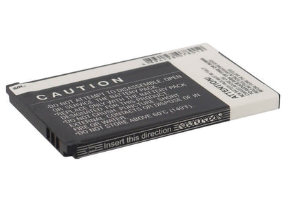 3.7V, 650mAh, Li-ion Battery fits Audiovox, E1000 Slider, E71, 2.405Wh