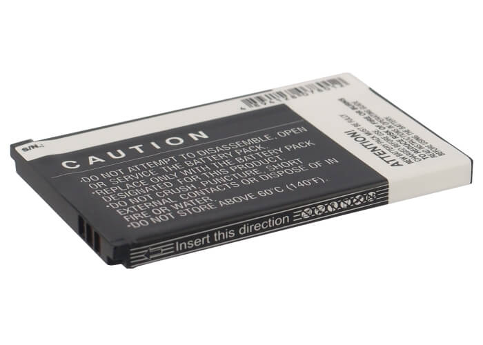 3.7V, 650mAh, Li-ion Battery fits Utstarcom, E1000 Slider, E71, 2.405Wh