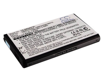 3.7V, 1100mAh, Li-ion Battery fits Samsung, Rugby Ii, Rugby Ii A847, 4.07Wh