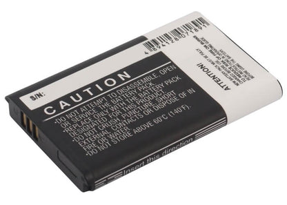 3.7V, 1300mAh, Li-ion Battery fits Samsung, Rugby Ii, Rugby Ii A847, 4.81Wh