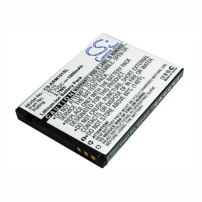 3.7V, 1000mAh, Li-ion Battery fits Auro, Classic 8510, 3.7Wh