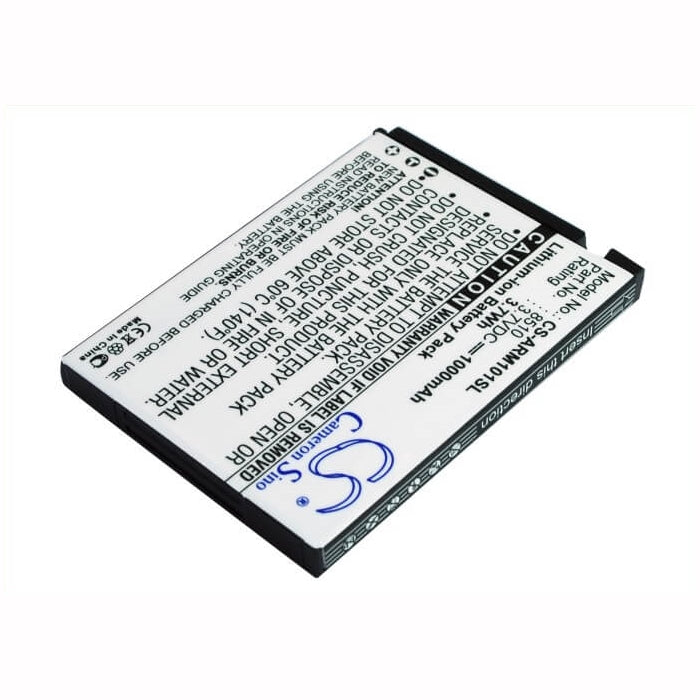 3.7V, 1000mAh, Li-ion Battery fits Auro, Classic 8510, 3.7Wh