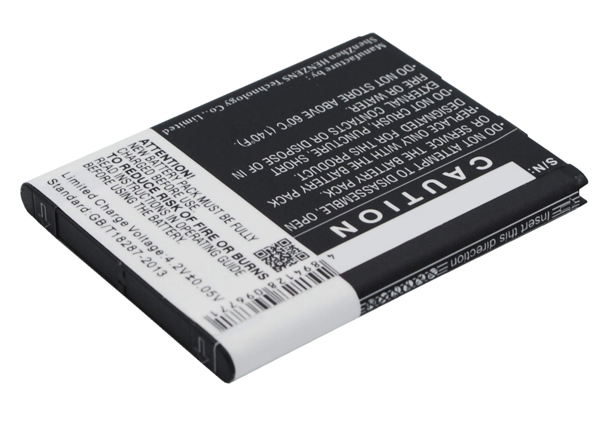 3.7V, 1300mAh, Li-ion Battery fits Htc, A320e, Desire 200, 4.81Wh