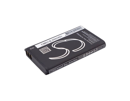 3.7V, 1100mAh, Li-ion Battery fits Philips, Xenium 128, Xenium X116, 4.07Wh