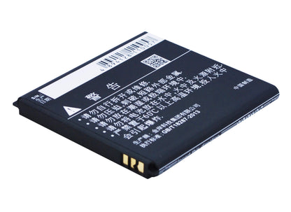 3.7V, 1100mAh, Li-ion Battery fits Zte, Q101t, 4.07Wh