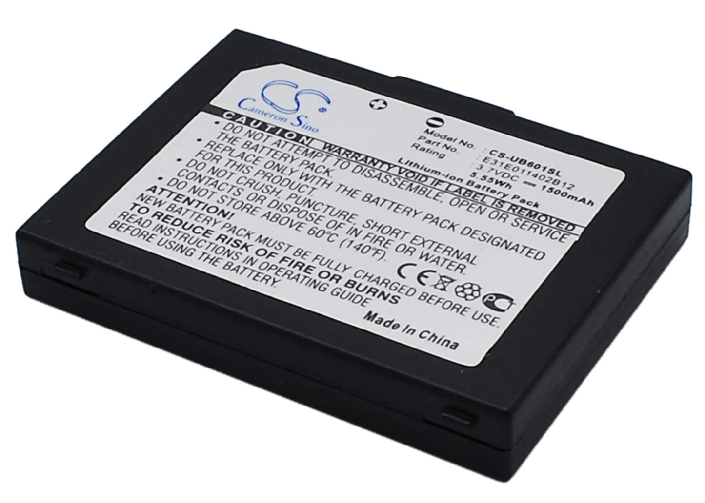 3.7V, 1500mAh, Li-ion Battery fits I-mate, Jaq, 5.55Wh