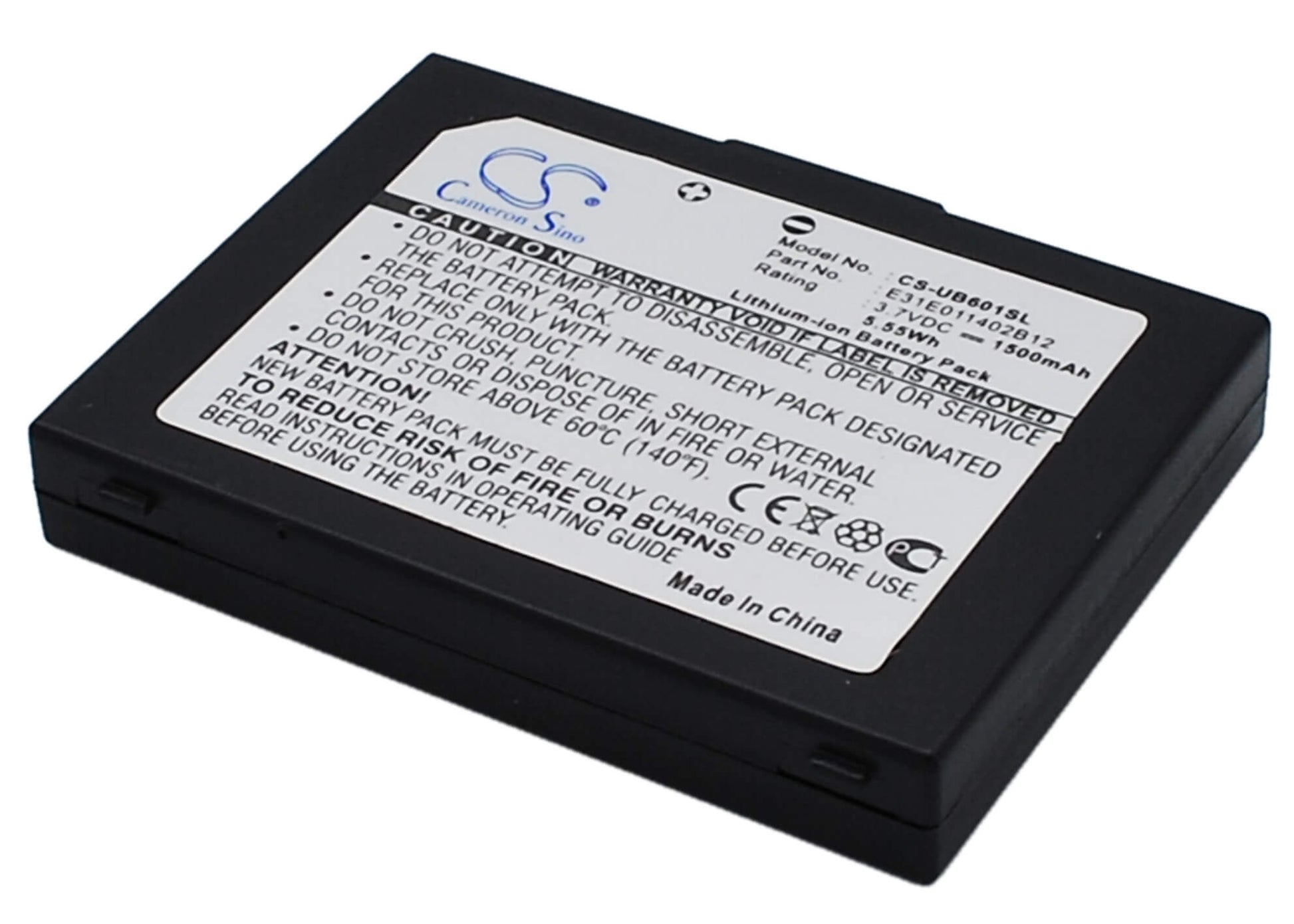 3.7V, 1500mAh, Li-ion Battery fits I-mate, Jaq, 5.55Wh