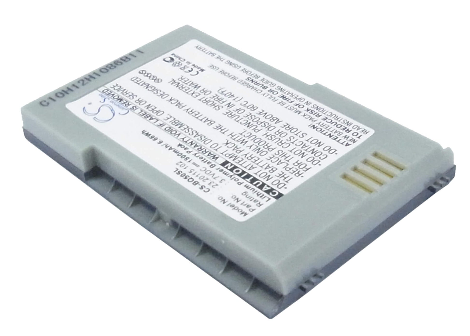 3.7V, 1800mAh, Li-Polymer Battery fits Benq, P50, 6.66Wh