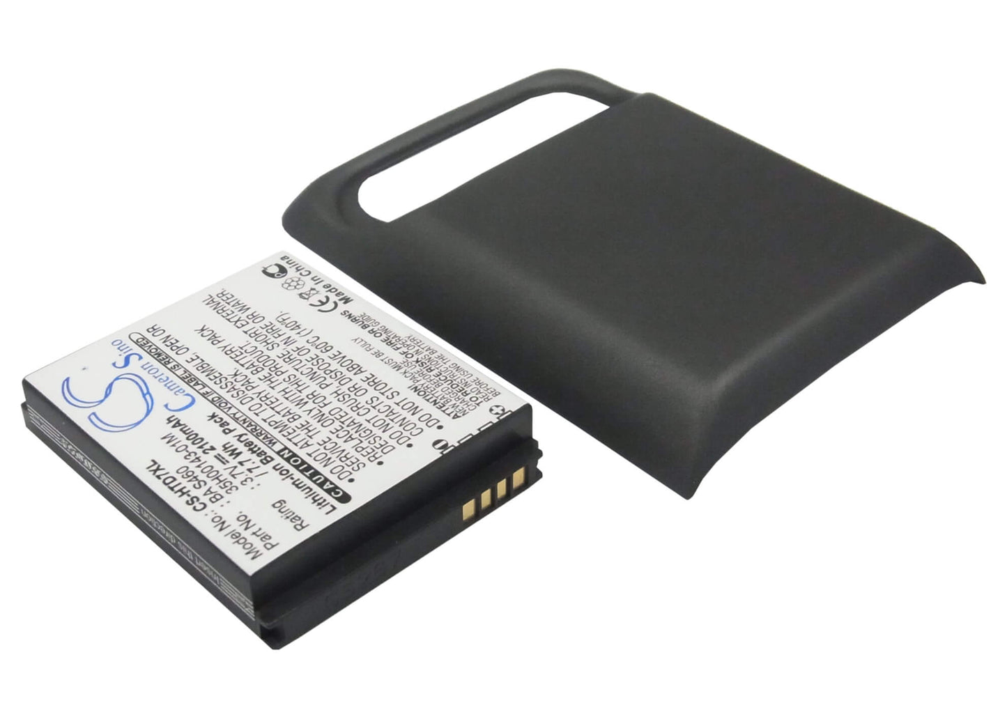 3.7V, 2100mAh, Li-ion Battery fits T-mobile, Hd7, 7.77Wh