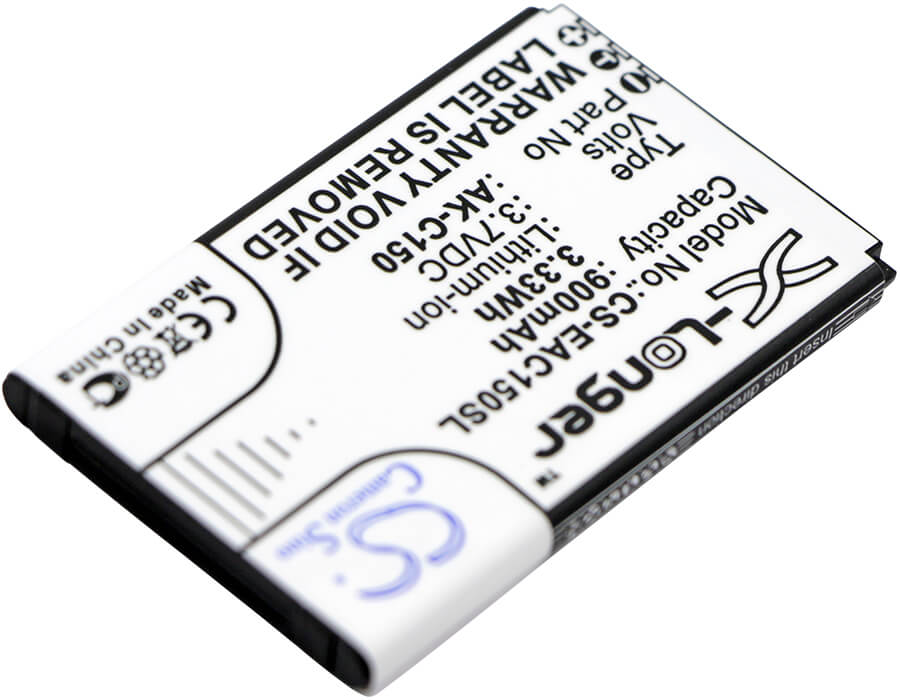 3.7V, 900mAh, Li-ion Battery fits Emporia, Telme C150, Telme C151, 3.33Wh