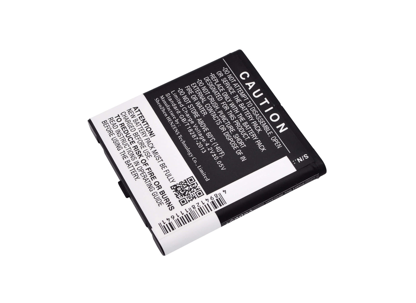 3.7V, 1700mAh, Li-ion Battery fits Phicomm, Fws 710, 6.29Wh