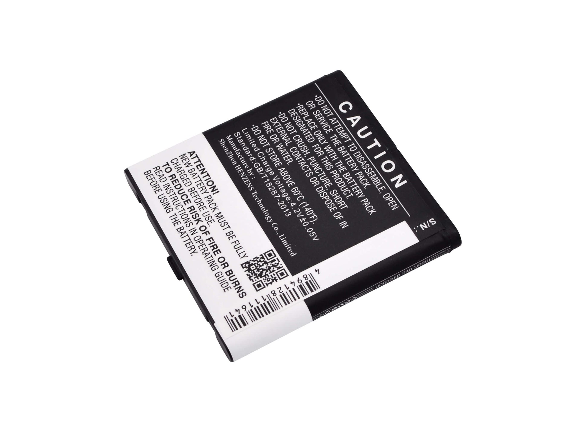 3.7V, 1700mAh, Li-ion Battery fits Phicomm, Fws 710, 6.29Wh