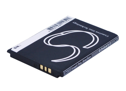 3.7V, 850mAh, Li-ion Battery fits Blu, Hero, S180, 3.145Wh