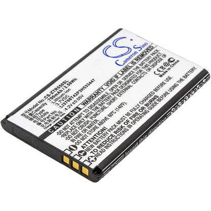 3.7V, 700mAh, Li-ion Battery fits Zte, R550, 2.59Wh