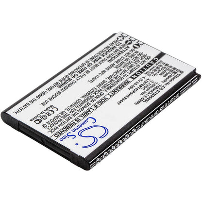 3.7V, 700mAh, Li-ion Battery fits Zte, R550, 2.59Wh
