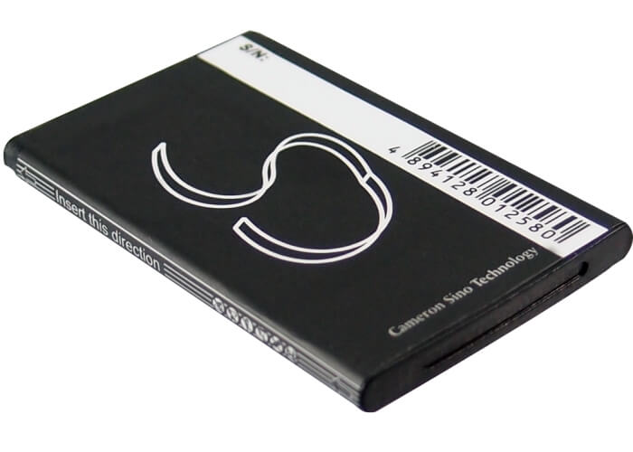 3.7V, 650mAh, Li-ion Battery fits Tchibo, Kompact 106, 2.405Wh