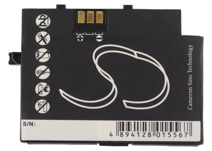 3.7V, 680mAh, Li-ion Battery fits Sendo, M500, M525, 2.516Wh