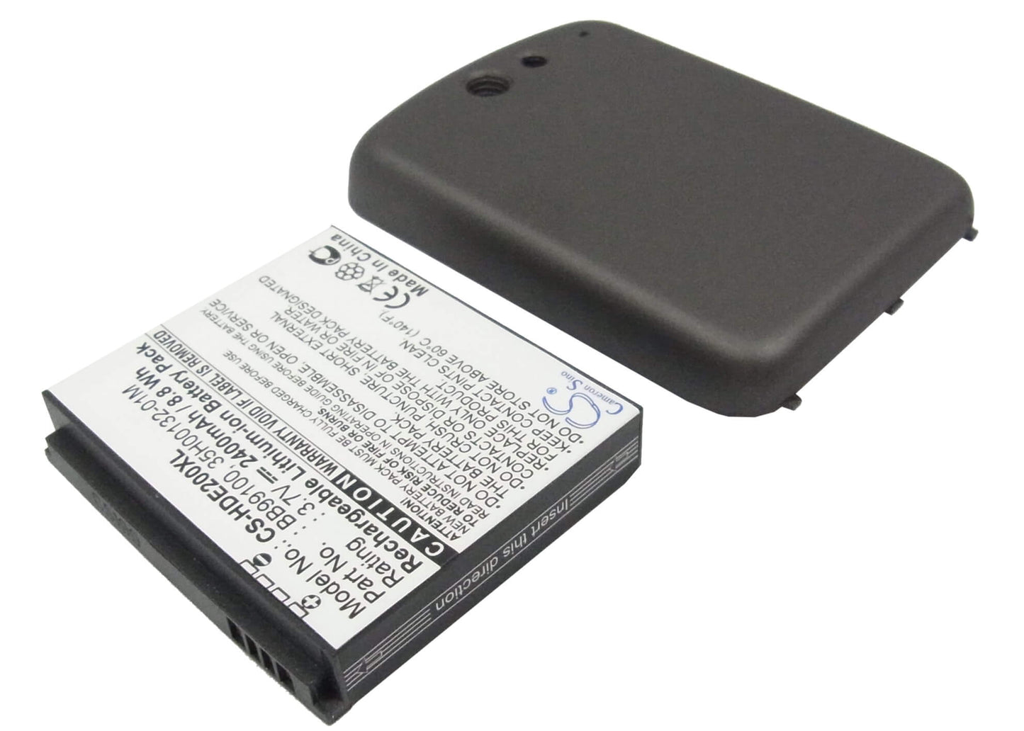 3.7V, 2400mAh, Li-ion Battery fits Google, G5, Nexus One, 8.88Wh