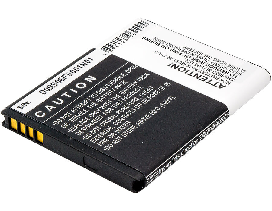 3.7V, 1300mAh, Li-ion Battery fits T-mobile, Hd7, 4.81Wh