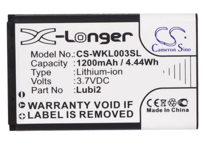 3.7V, 1200mAh, Li-ion Battery fits Vertu, Ascent 2010, Signature S Design, 4.44Wh