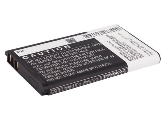 3.7V, 1200mAh, Li-ion Battery fits Noktel, Ds89, N72, 4.44Wh