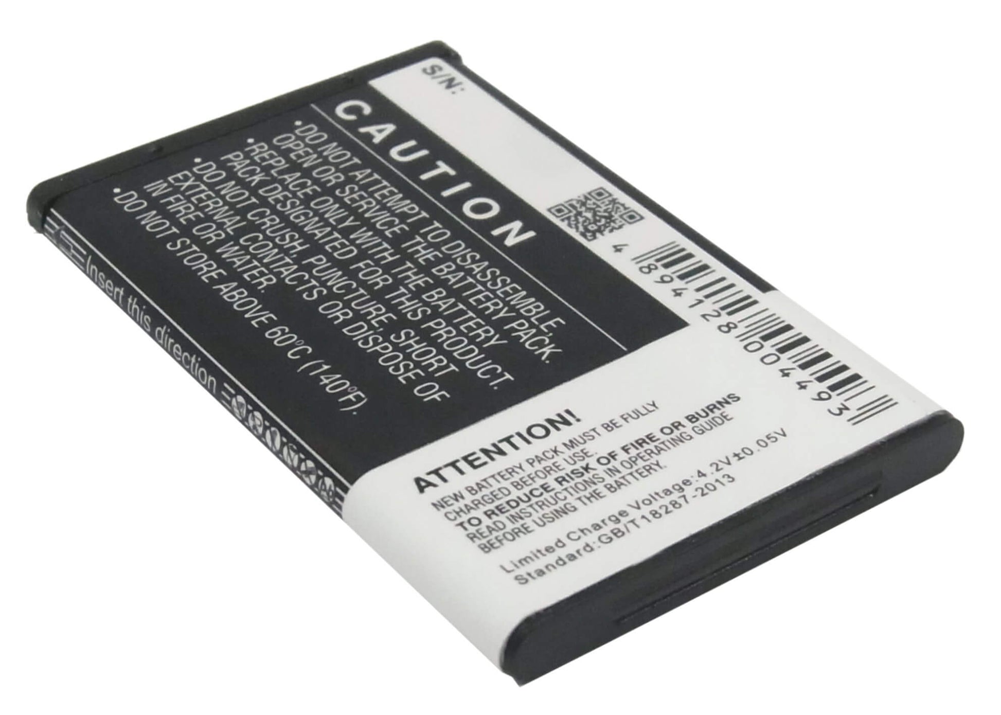 Mobile, Smartphone 3.7V, 750mAh, Li-ion Battery fits Bbk, I267, I508, 2.775Wh