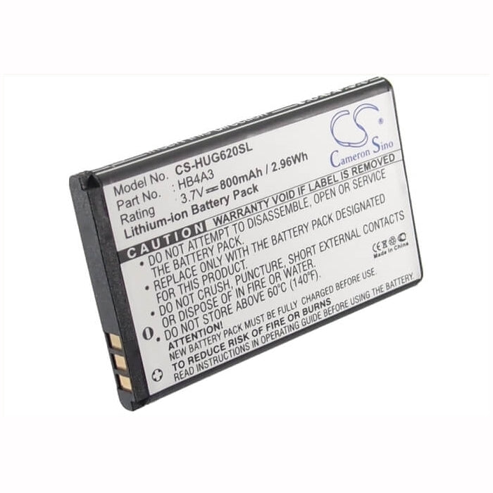 3.7V, 800mAh, Li-ion Battery fits T-mobile, Groove, Panama, 2.96Wh
